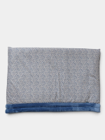 Hondenslaapzak 90x60cm blauw bloemetje